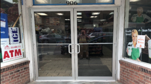 commercial entry door
